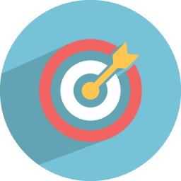 Target Market Icon Flat Finance Iconset Graphicloads 256x256 Target Market Icon Flat Finance Iconset Graphicloads