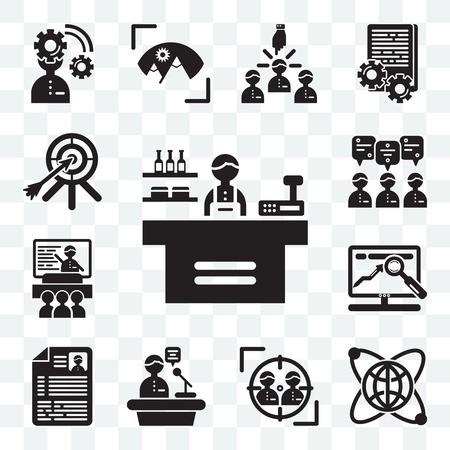 Set Of Transparent Editable Icons Such As Store, Globe, Target 450x450 Set Of Transparent Editable Icons Such As Store, Globe, Target