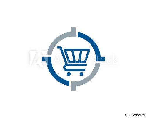 Store Target Icon Logo Design Element 500x400 Store Target Icon Logo Design Element