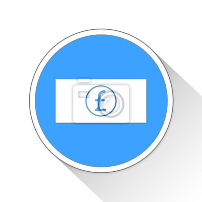 400x400 Pfund Taste Icon Business Konzept Fototapete Fototapeten Beben