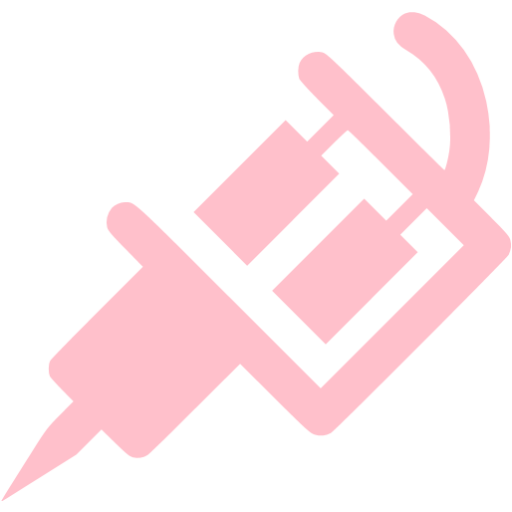 512x512 Pink Tattoo Machine Icon