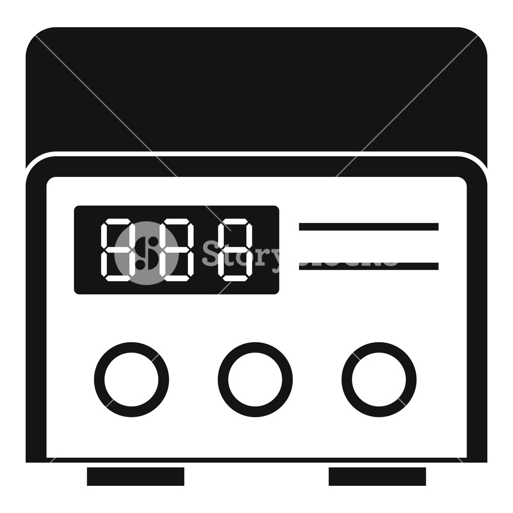 1000x1000 Professional Tattoo Machine Icon In Simple Style Isolated Vector