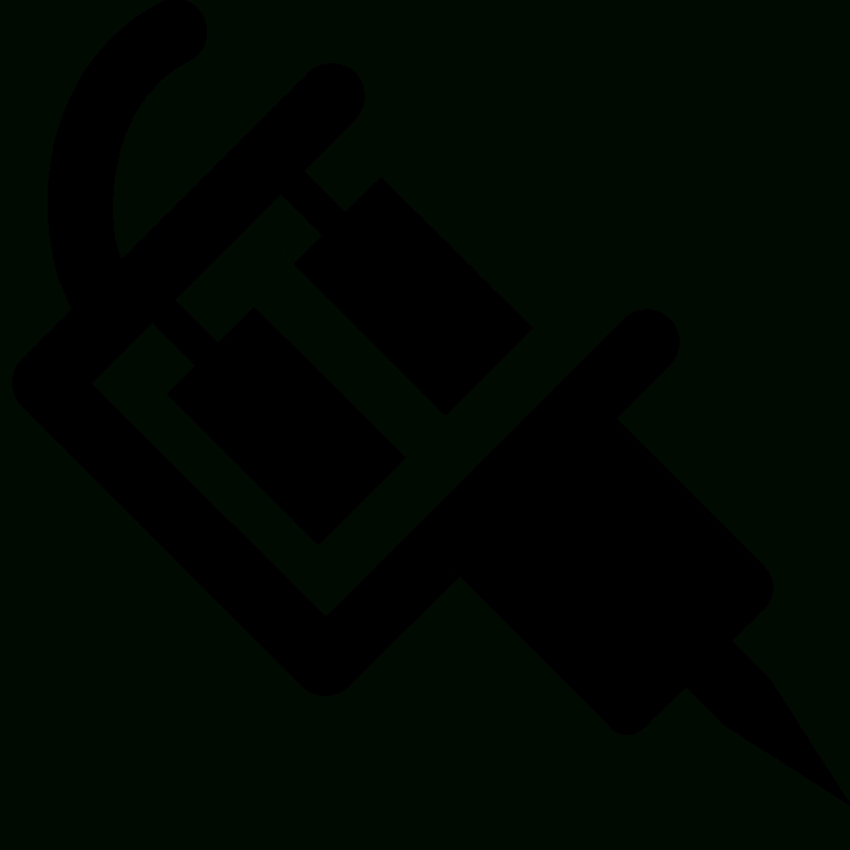 768x768 Popular Tattoo Machine Icon Free Download, Png And Vector Within