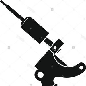 300x300 Stock Photo Coil Tattoo Machine Icon Simple Newwaysys
