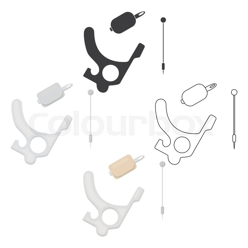 800x800 Tattoo Machine Icon Cartoon Single Stock Vector Colourbox