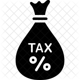 256x256 Tax Icon Of Glyph Style