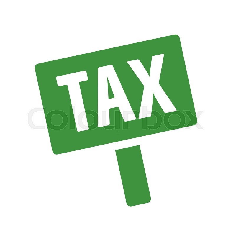 800x800 Vector Illustration Of A Tax Icon In Stock Vector Colourbox