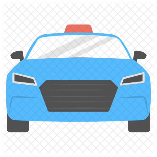 512x512 Taxicab Icon Of Flat Style