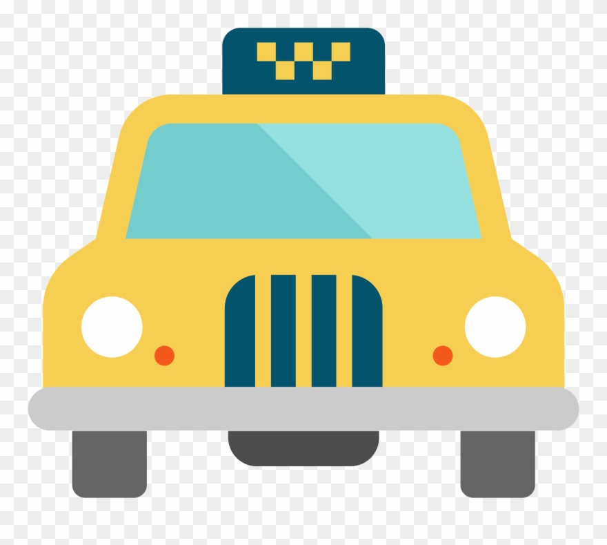 880x789 Cartoon Taxi Clip Art