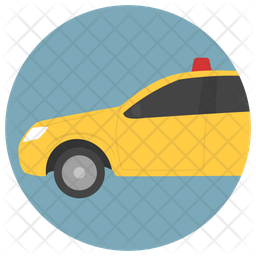 256x256 Taxi Icon Of Rounded Style