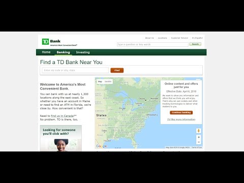 480x360 Td Bank Location Near Me Td Bank Internet Banking Login Sign