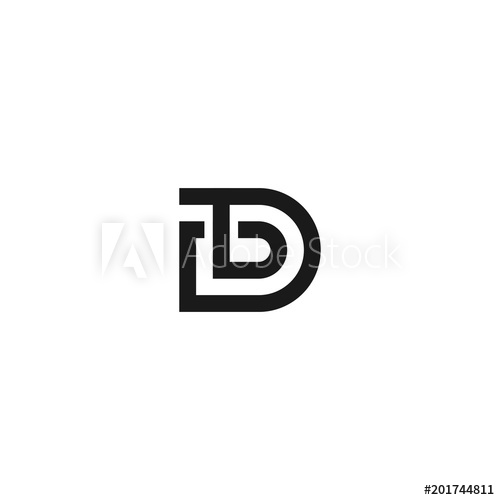500x500 Letter Td Or Dt Logo Icon Design Template Elements