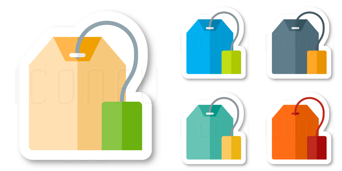 Tea Bag Icon 1200x600 Tea Bag Icon