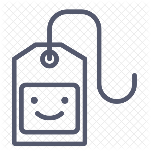 Tea Bag Icon Of Line Style 512x512 Tea Bag Icon Of Line Style