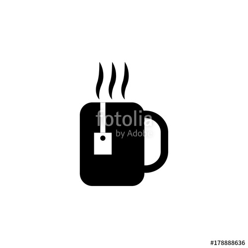 Cup With Tea Bag Icon Stock Image And Royalty Free Vector 500x500 Cup With Tea Bag Icon Stock Image And Royalty Free Vector
