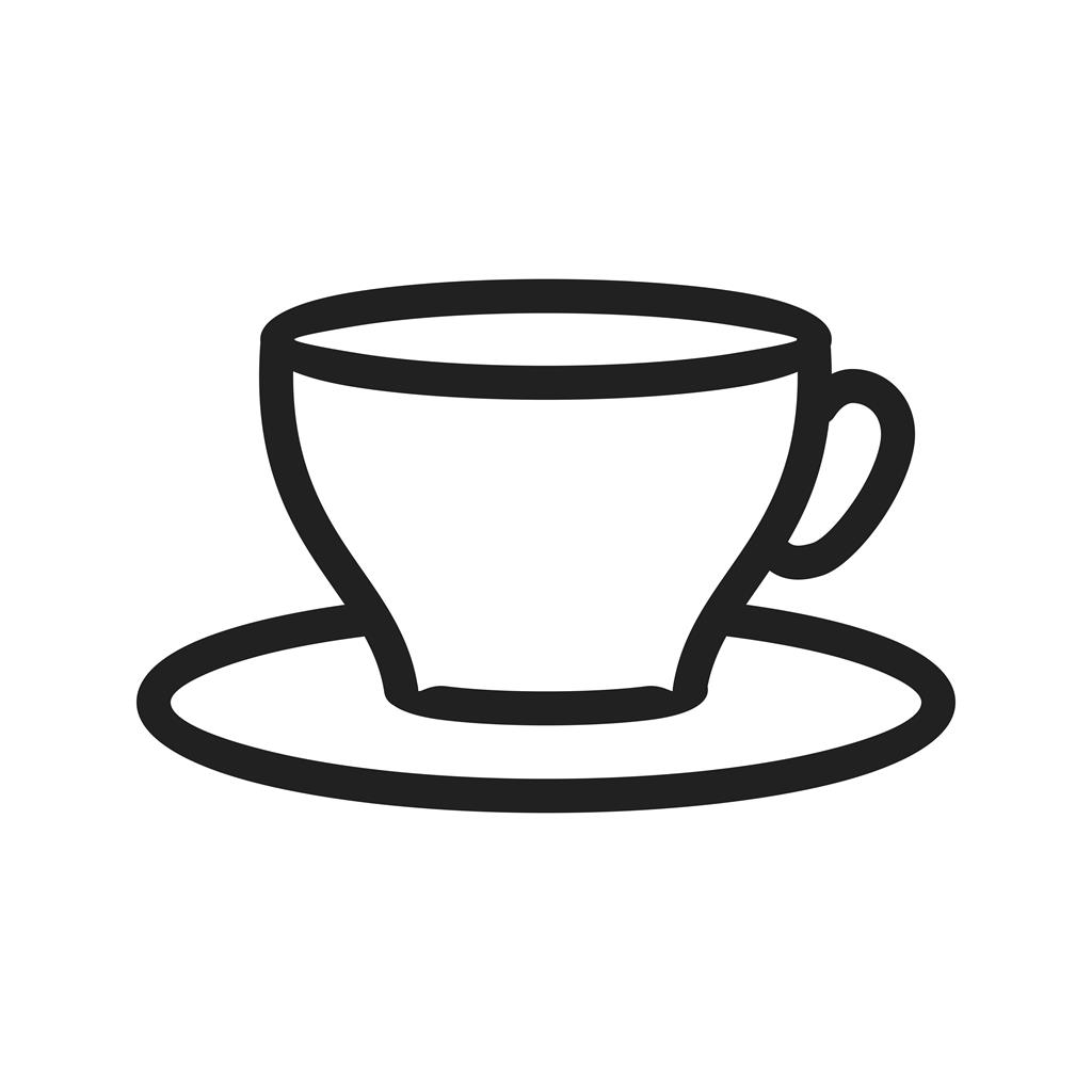 1024x1024 Tea Cup Line Icon