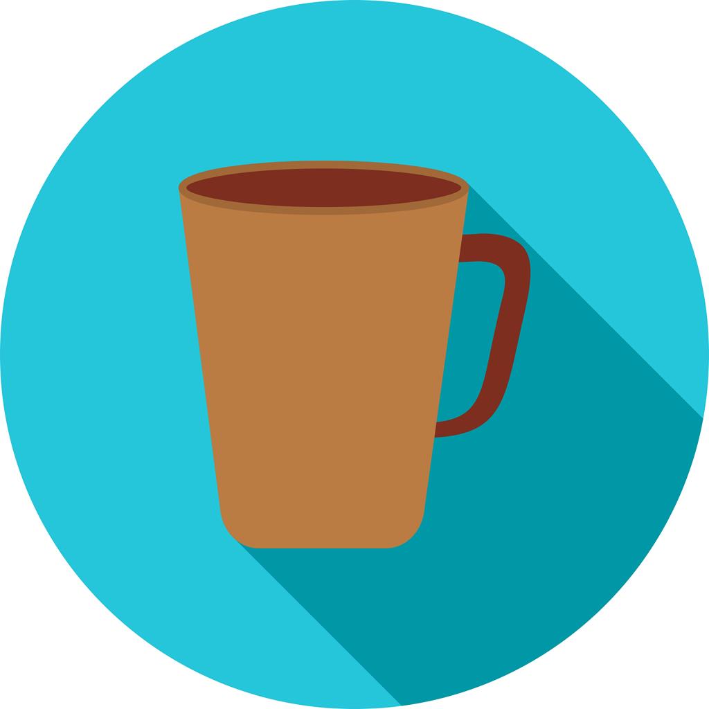 1024x1024 Tea Mug Flat Shadowed Icon