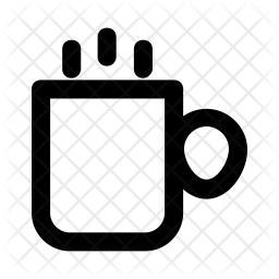 256x256 Tea Cup Icon Of Line Style