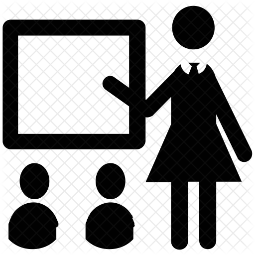 512x512 Teacher Icon Of Glyph Style