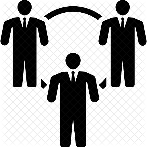 512x512 Team Collaboration Icon Of Glyph Style