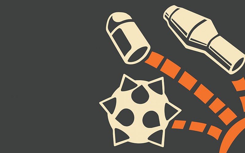 800x500 Minimalistic Team Fortress Icons Wallpaper Free Desktop