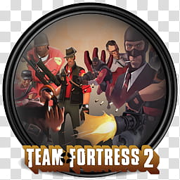 256x256 Circle Game Icon Team Fortress Transparent Background Png