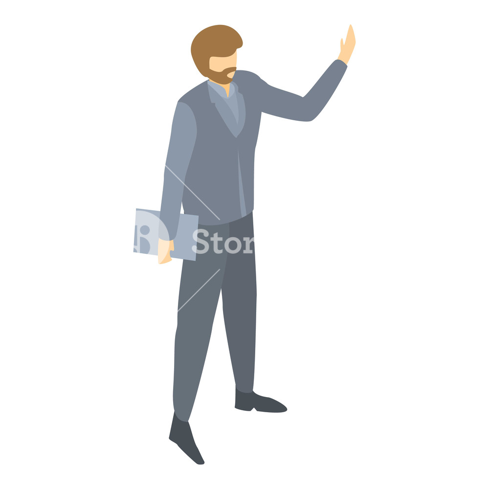 1000x1000 Research Team Leader Icon Isometric Of Research Team Leader