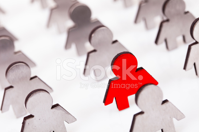 660x440 Team Leader! Icon Concept Stock Photos