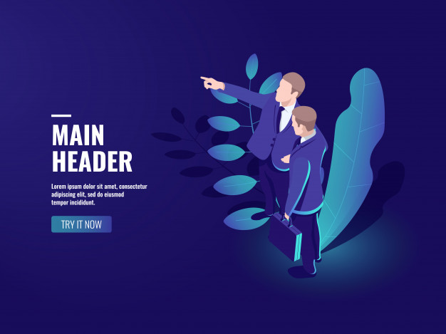 626x469 Teamwork Icon, Two Businessmen Are Talking, Team Leader