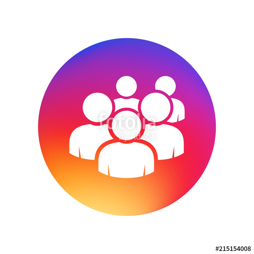 500x500 User Group Network Icon Group People Icon Community People