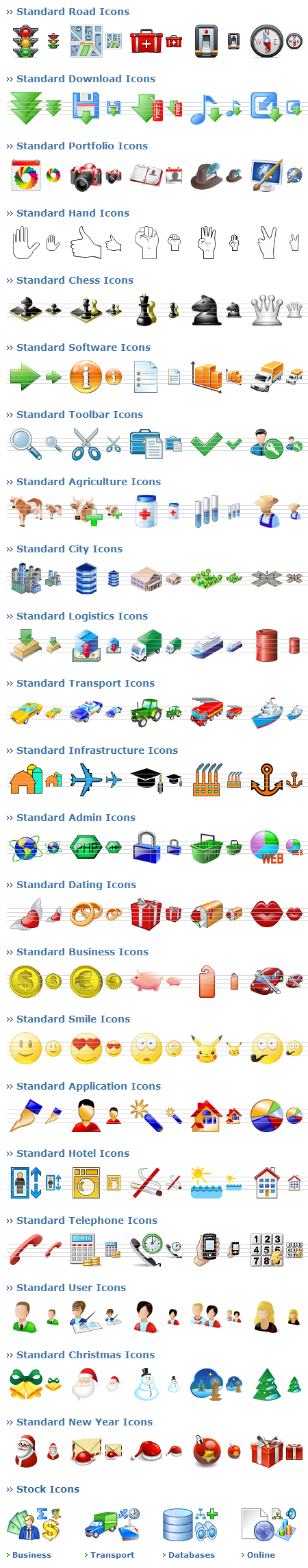 450x2288 Standard Icons Making The Task Easier!