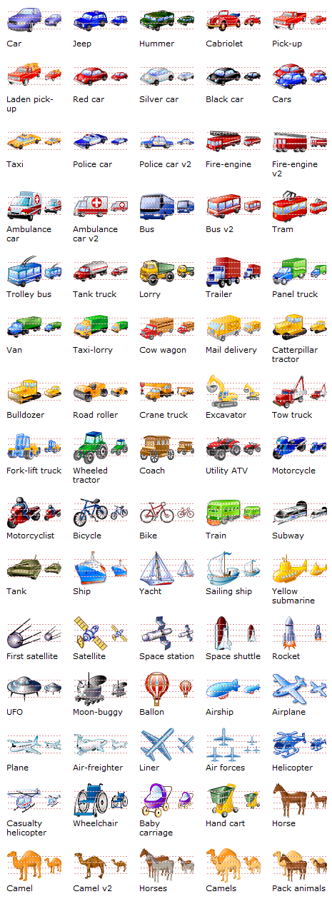 465x1259 Transport Icons Consider Your Business Requirements!