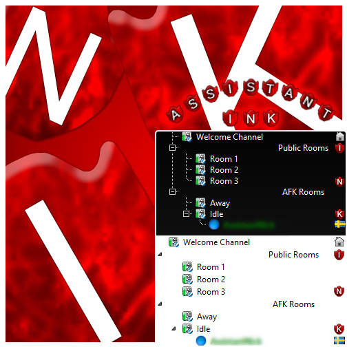 504x504 Teamspeak Pack Red Shield Assistantink