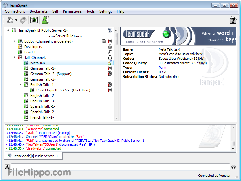 800x600 Download Teamspeak Client