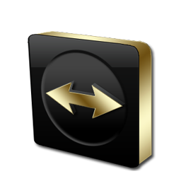 256x256 Teamviewer Black And Gold Icon Download Black And Gold Icons