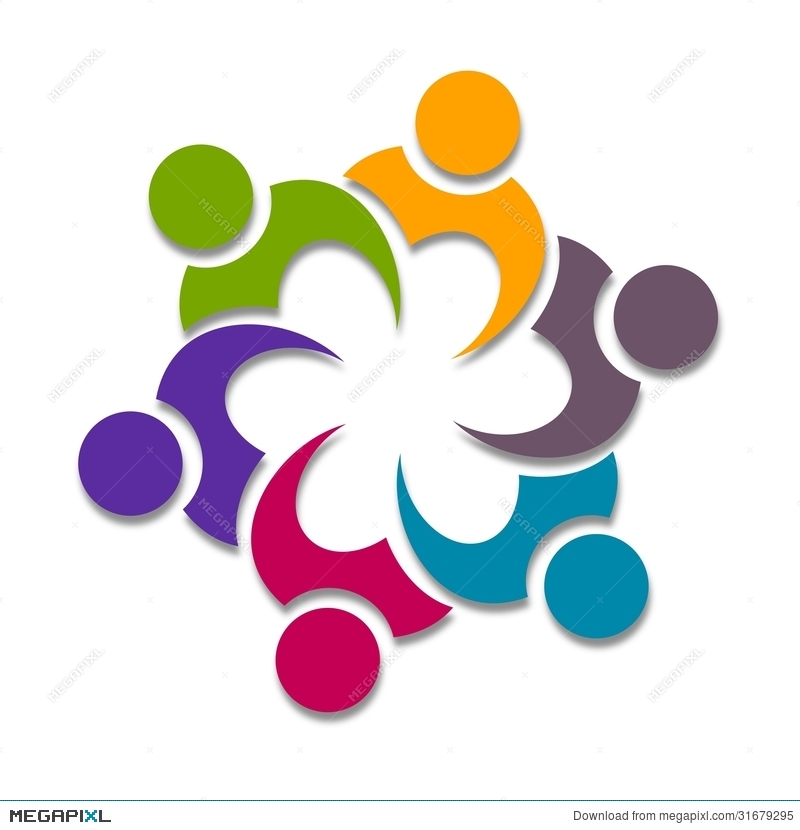 800x830 Teamwork Icon Design Illustration