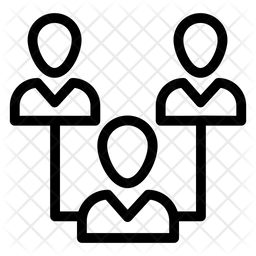 256x256 Teamwork Icon Of Line Style