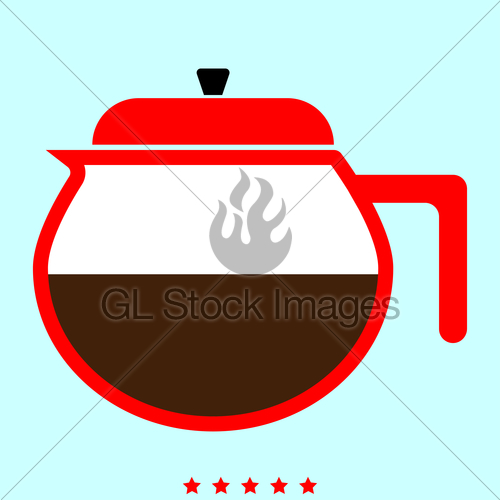 500x500 Teapot Icon It Is Color Icon Gl Stock Images