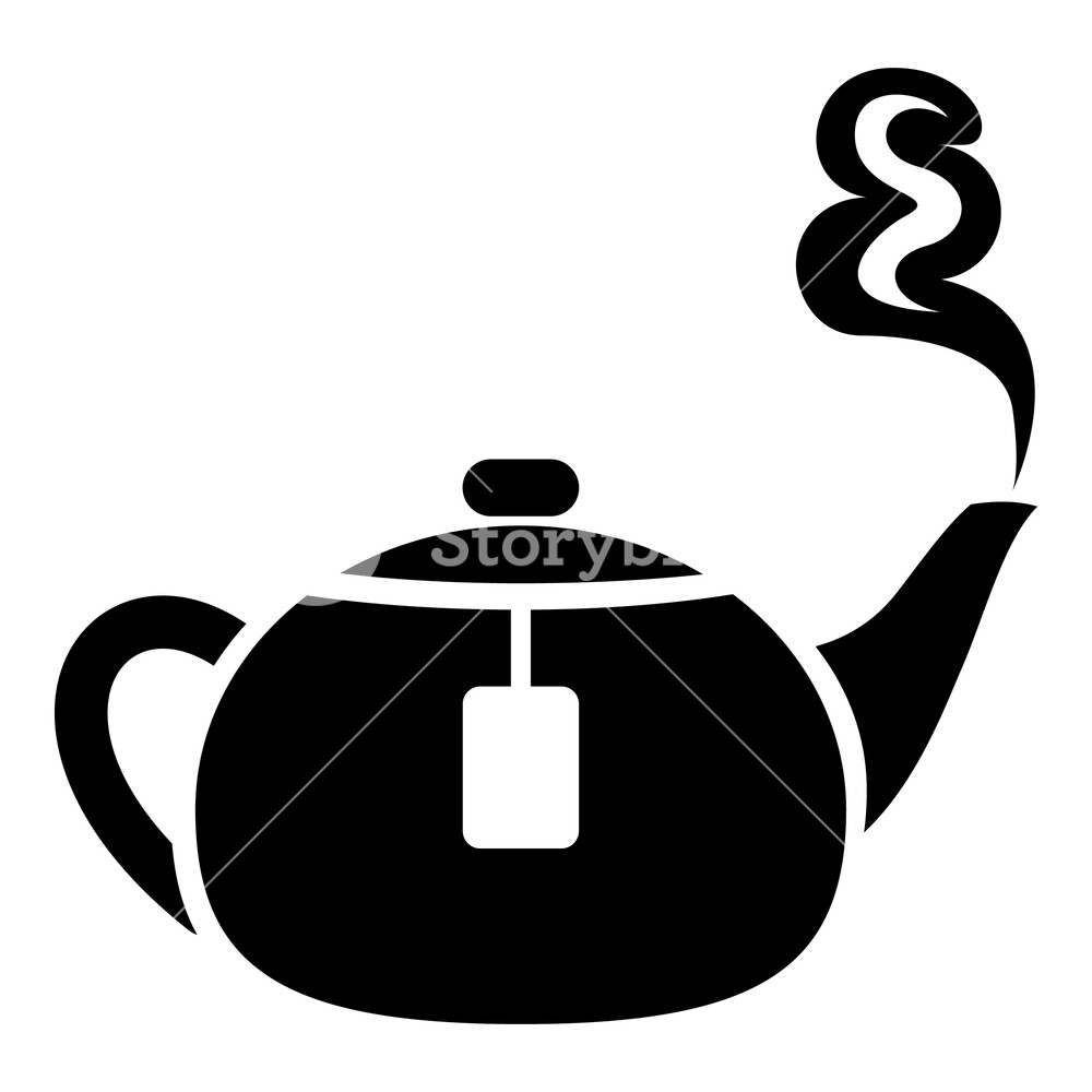 1000x1000 Teapot Icon Simple Illustration Of Teapot Vector Icon For Web