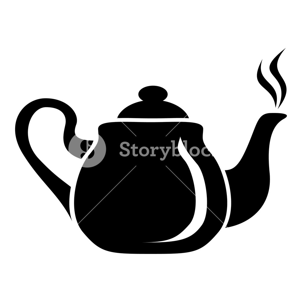 1000x1000 Porcelain Teapot Icon Simple Illustration Of Porcelain Teapot
