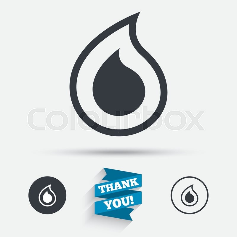 800x800 Water Drop Sign Icon Tear Symbol Stock Vector Colourbox