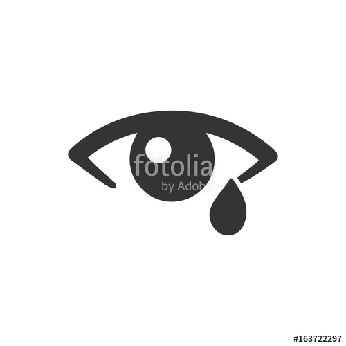 500x500 Eye Tear Icon Stock Image And Royalty Free Vector