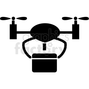 300x300 Drone Delivery Tech Icon Clipart Royalty Free Gif, Png
