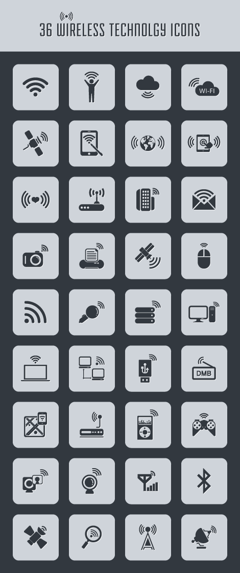 470x1120 Download Wireless Technology Icons Free! Inside Design Blog