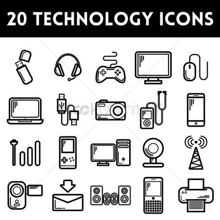 450x450 Free Tech Icon Stock Vectors Stockunlimited