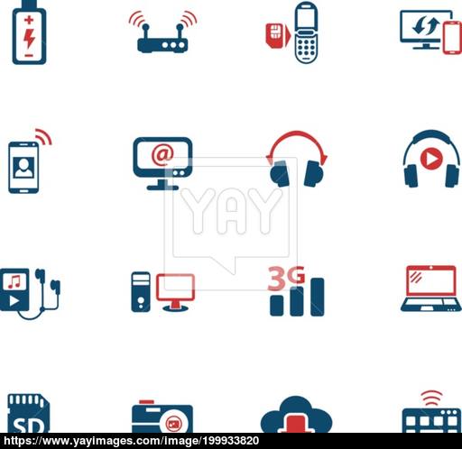 512x498 Hi Tech Icon Set Vector