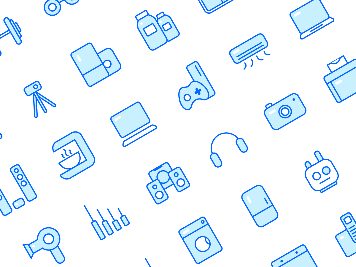 Store Icons Set 1200x900 Store Icons Set