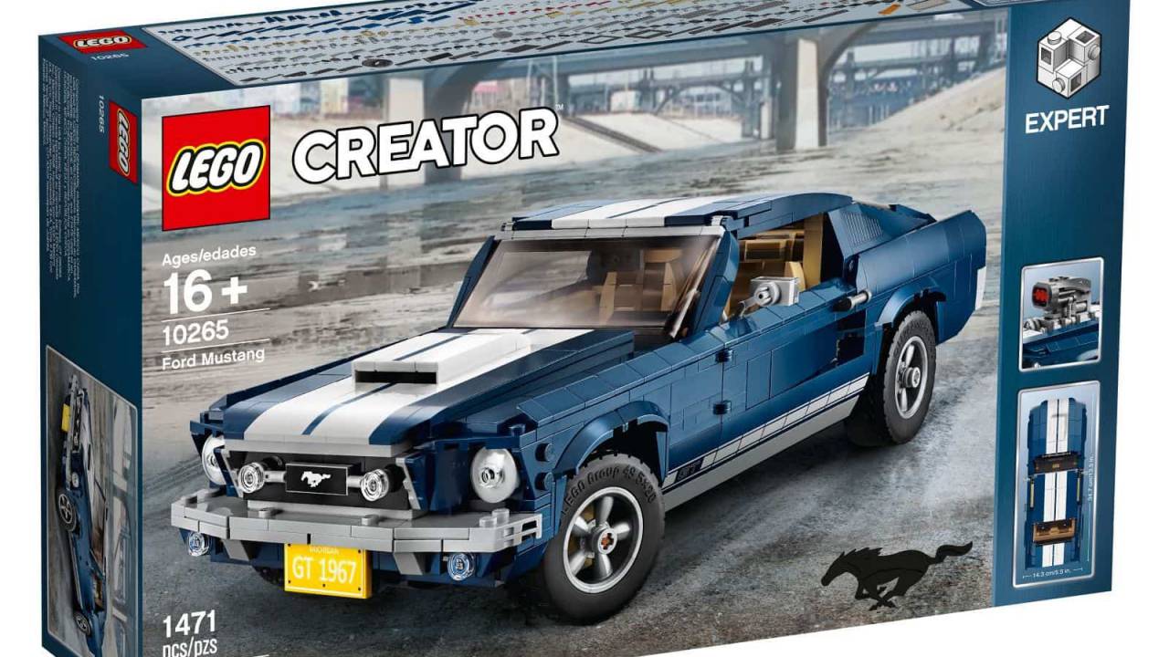 Lego Ford Mustang Is A Icon With Mod Potential 1280x720 Lego Ford Mustang Is A Icon With Mod Potential