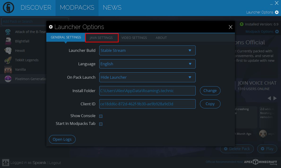 1189x713 Allocating More Ram