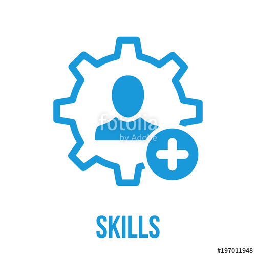 500x500 Skills Icon With Add Sign Skills Icon And New, Plus, Positive